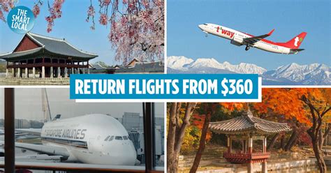 Cheap Flights to South Korea from P5,442 .